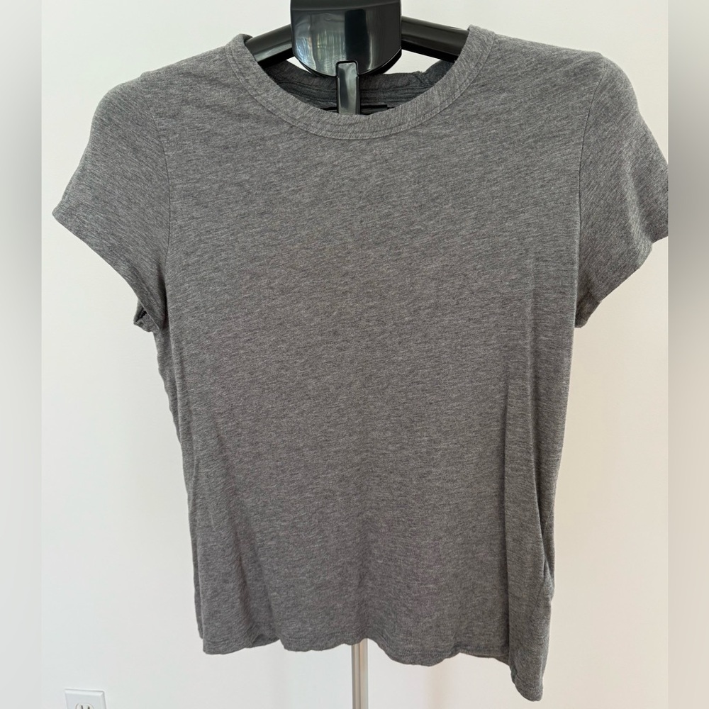 Banana Republic | Gray Cozy Slub Tee | Size Large